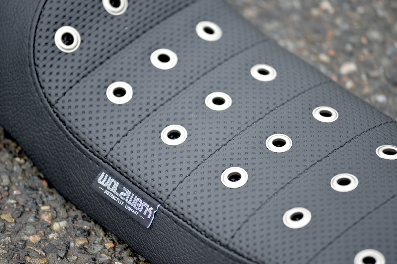 GT Cafe Racer Sitzbank schwarz, Twin Shock